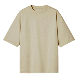 T-Shirt Kaos Polos BIG OVERSIZE KHAKI Baju Pria Wanita Kaos