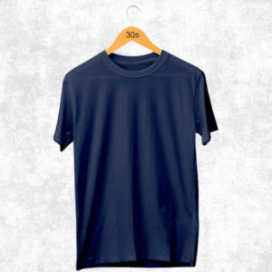 Kaos Polos Oblong Navy Pendek Combed 30s Murah - XXL
