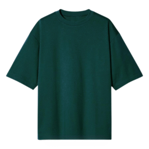 T-Shirt Kaos Polos BIG OVERSIZE HIJAU Botol Cotton Combed 24s