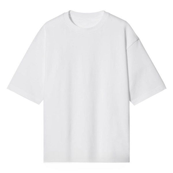 T-Shirt Kaos Polos BIG OVERSIZE PUTIH Cotton Combed 24s - Putih